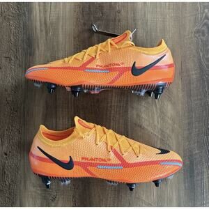 NEW Nike Phantom GT2 Elite SG-Pro AC Men 8 US Orange Soccer Cleats DC0753-809
